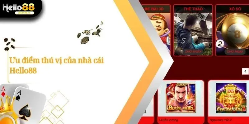 Hello88 - Nhà cái thể thao uy tín, tỷ lệ kèo cực hấp dẫn 30 hello88